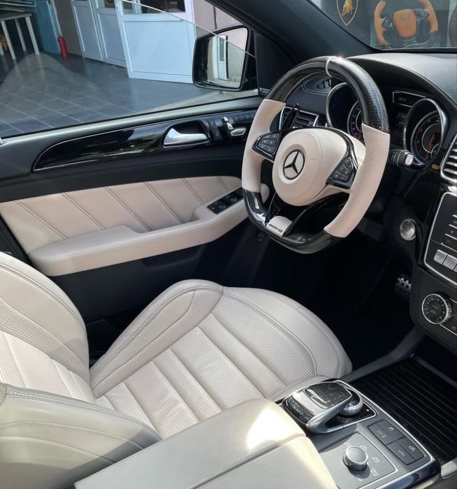 Volan Mercedes AMG carbon | alcantara padele | C class E S CLS GLE GLC