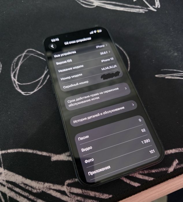 Iphone 13 128 mid-night black