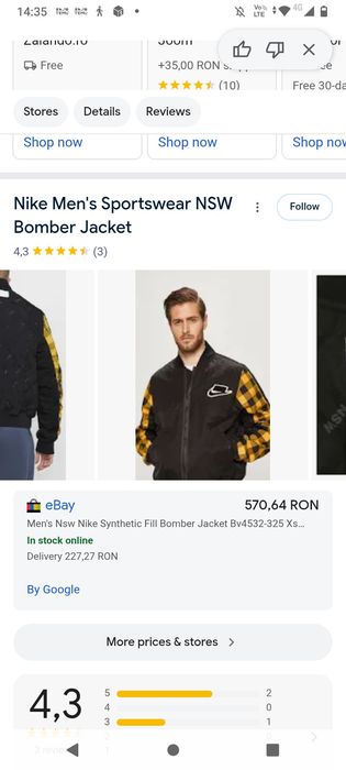 Nike Men's Sportswear NSW Bomber Jacket xl