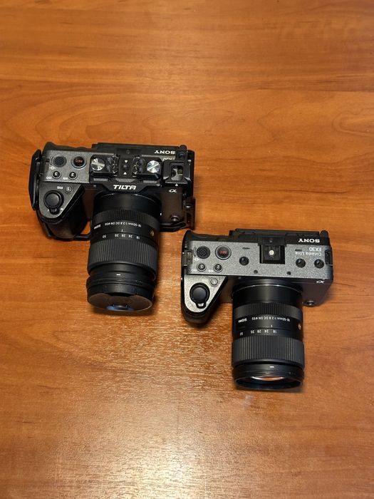 Sony fx-30 с sigma 18-50