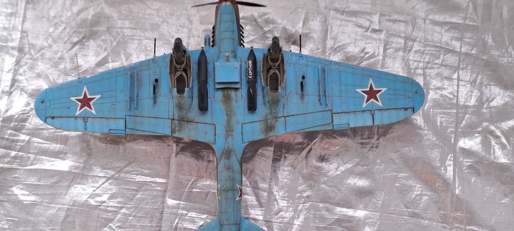 Сборная модель самолета Ил-2