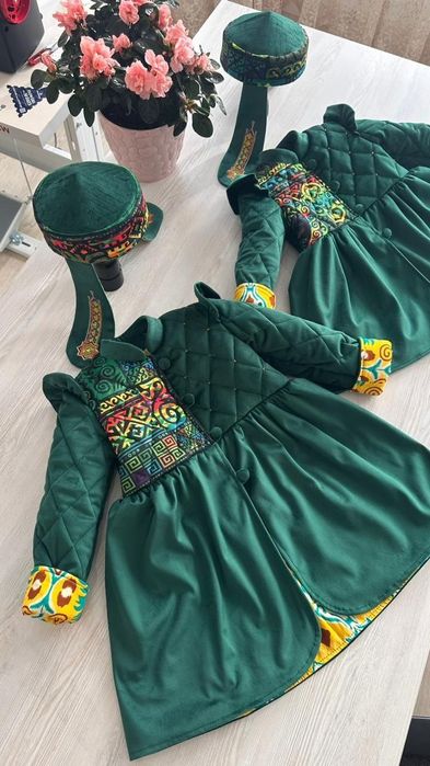 Детский Шапан ручеой работа