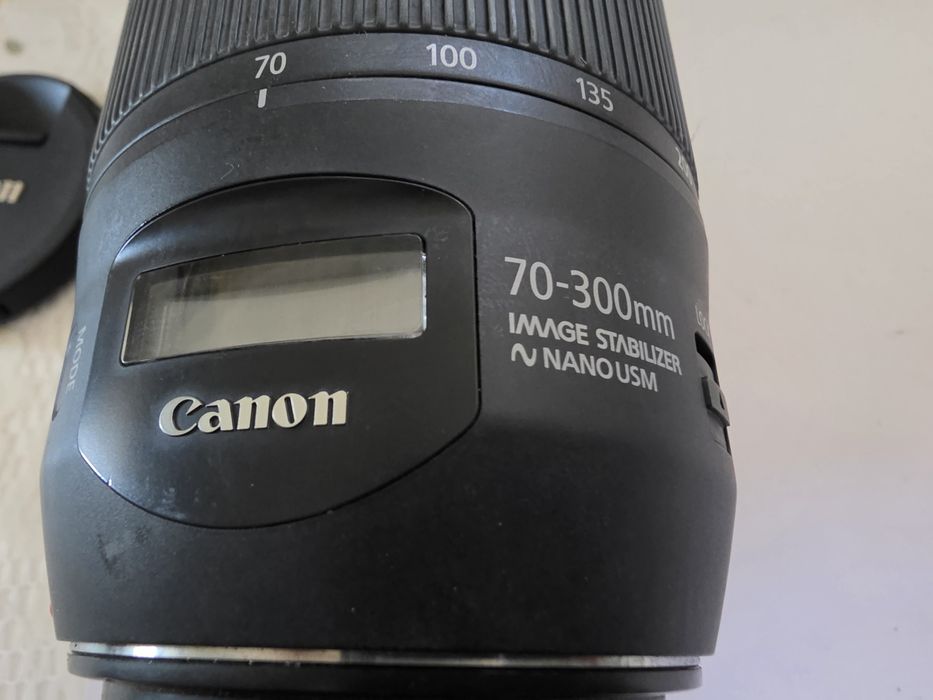 Obiective Canon 24-70mm f/4 și 70-300mm. Stabilire obiectiv nano Canon.