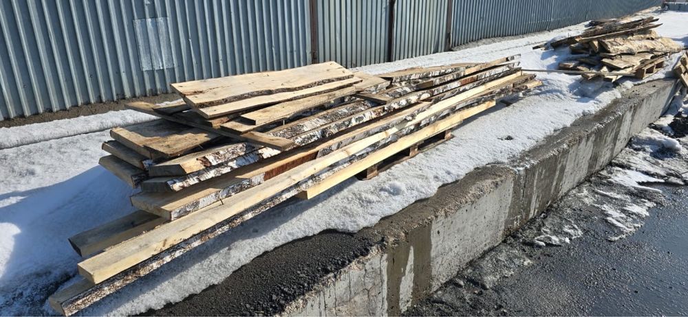 Доски необрезные