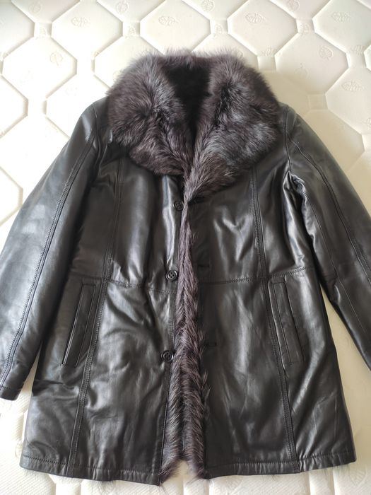 Мужская дубленка