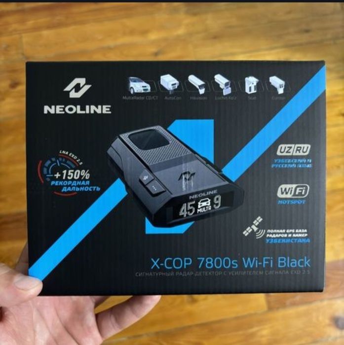 Neoline X-COP 7800s Wi-Fi black orginal yengi