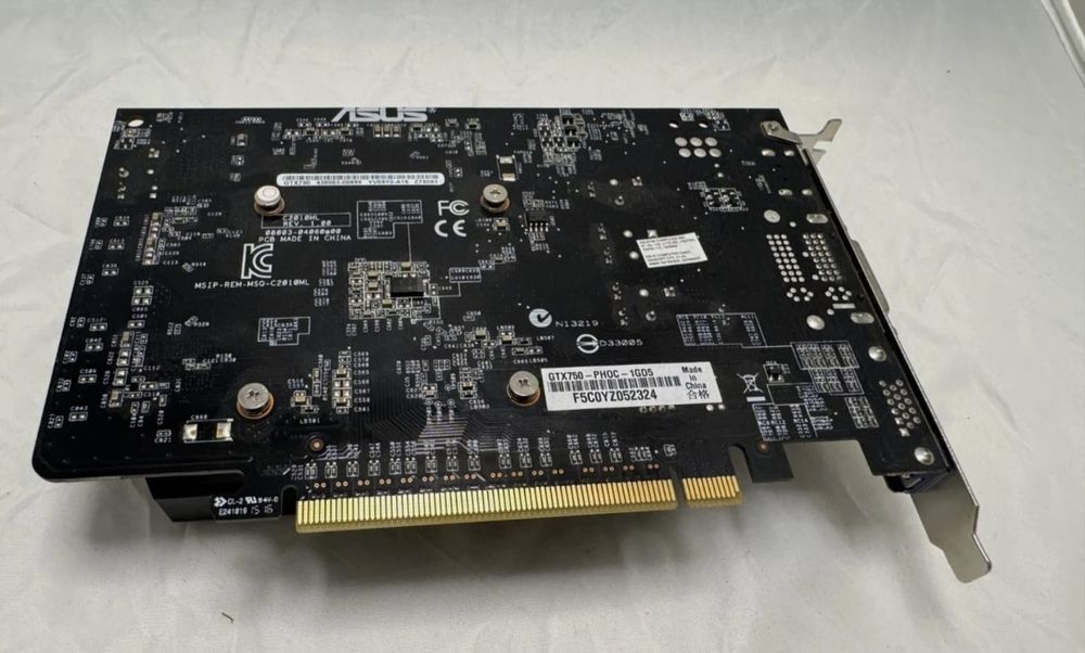Asus Nvidia gtx 750 1gb