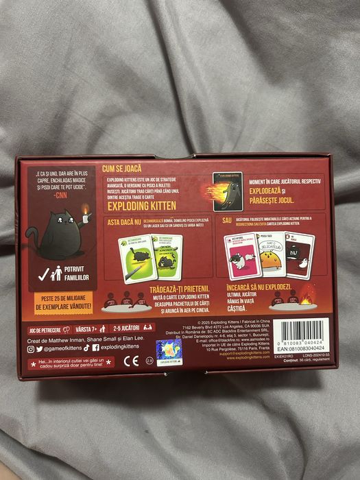 Joc Exploding Kittens