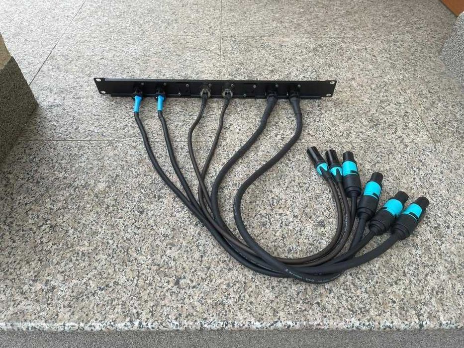 Rack case panou audio