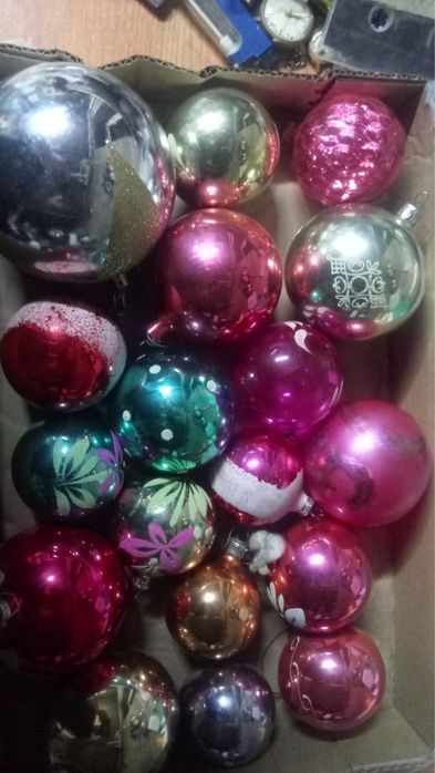 Ёлочные игрушки СССР