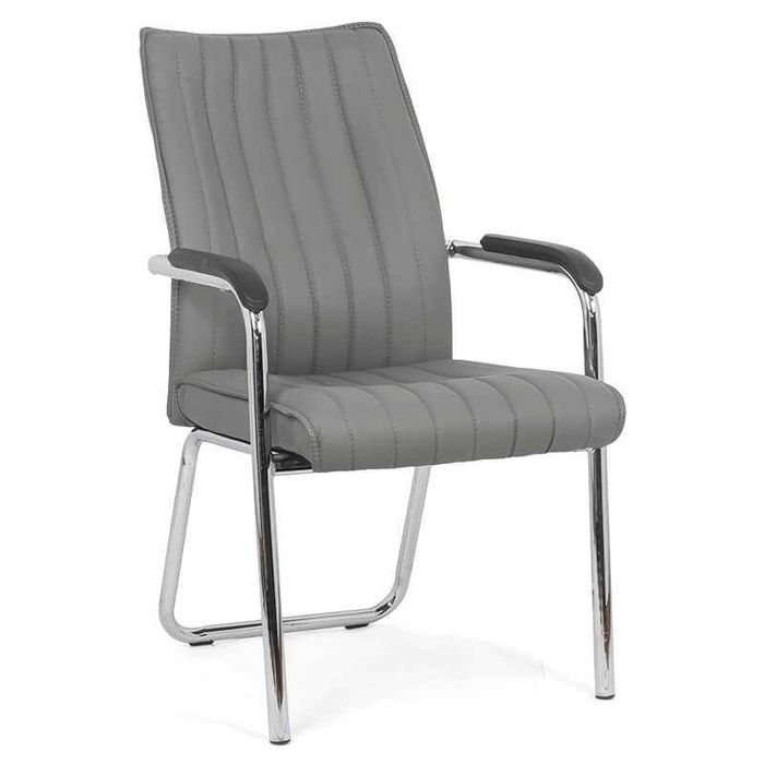 Scaun Vizitator Conferinta din Piele 4 culori DHR614 LIVRARE GRATUITA!