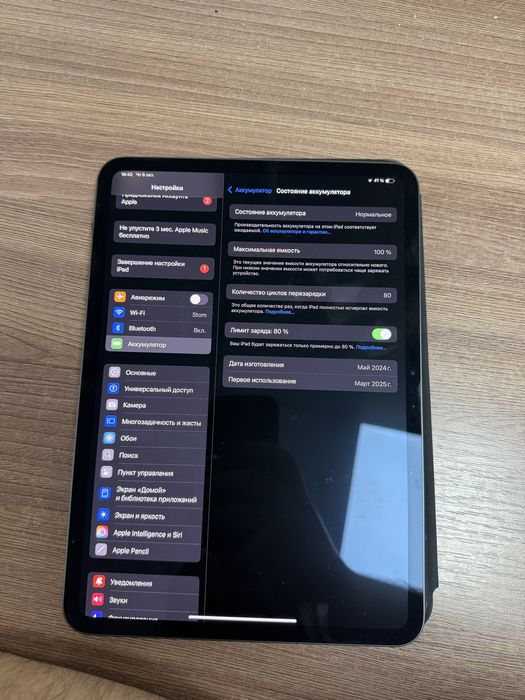 Ipad pro m4 100% 512 gb