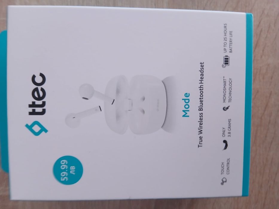 VTec слушалки bluetooth