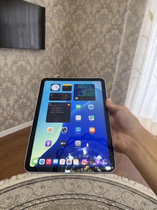 iPad 10 Silver Sim Kartali