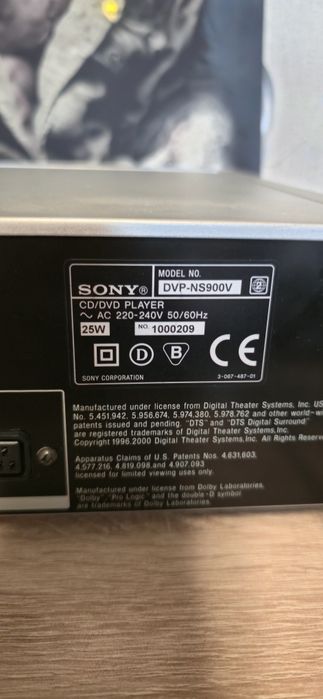 Sacd dvd SONY ns 900v