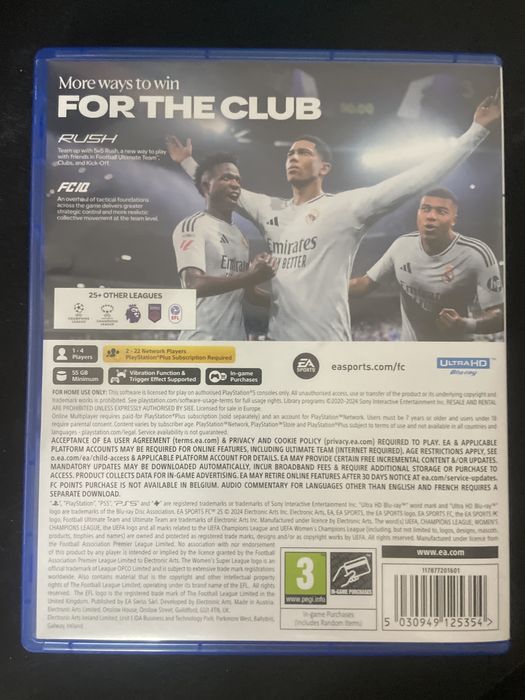 Диск FC25 для PS5