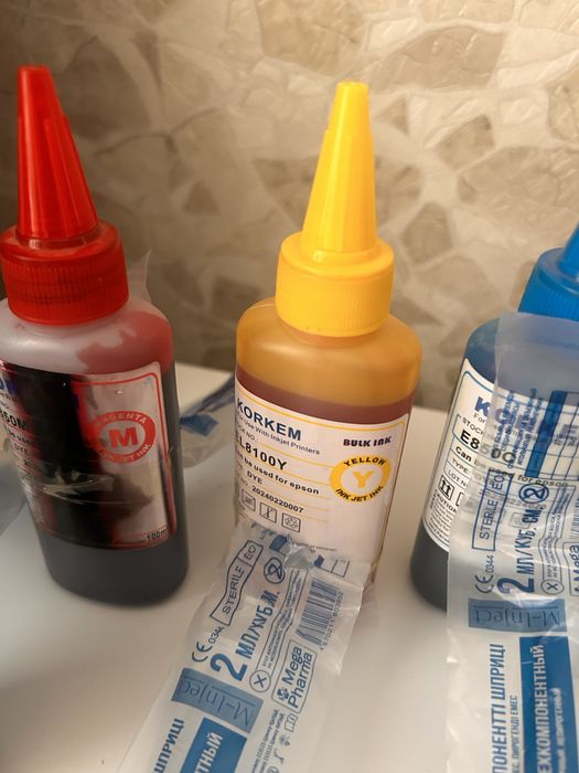 Краски для катриджы принтеров