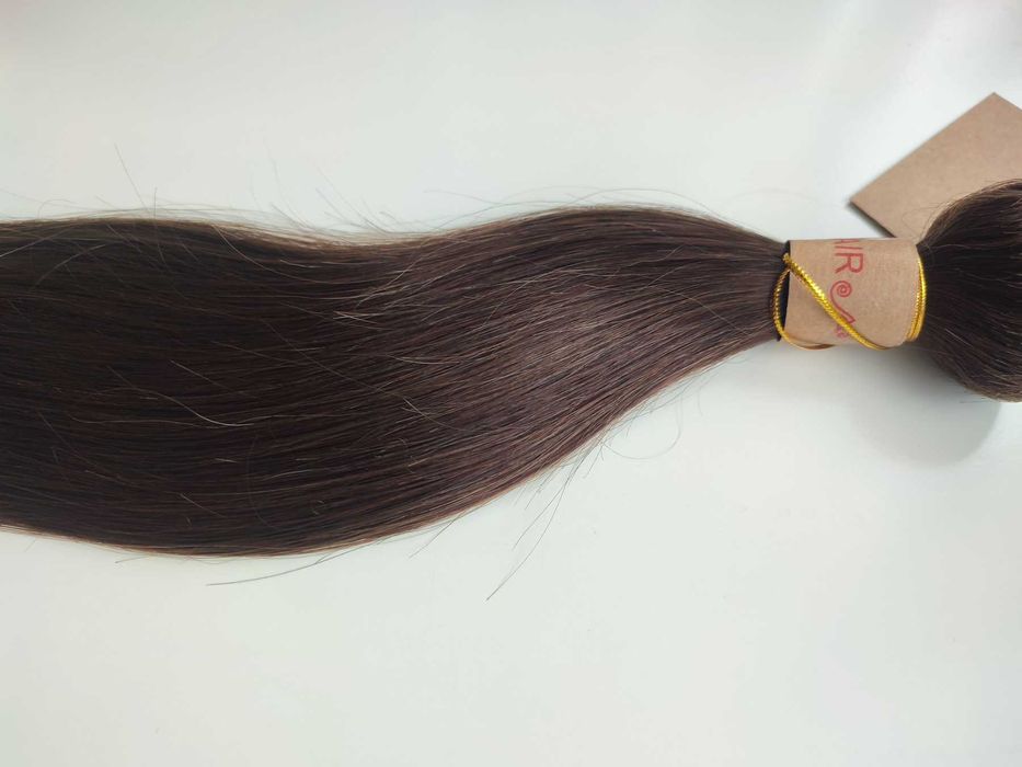 Качествени РЕМИ екстеншъни 100% естествена коса за удължаване. 45-70см
