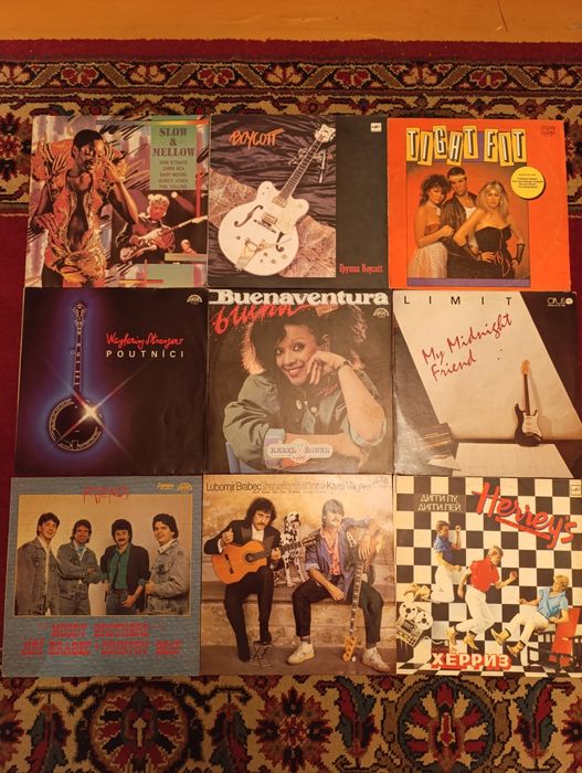 Виниловые пластинки.Поп,рок,диско.