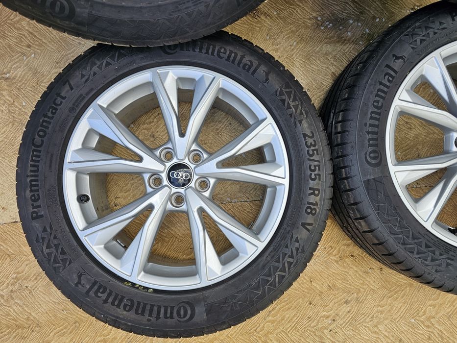 Jante aliaj 18" Skoda/Audi/Volkswagen cu anvelope 235/55/18 vara
