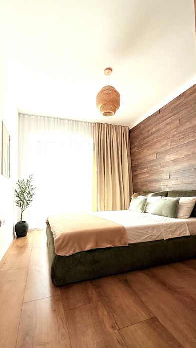 Apartament 2 camere, 2 balcoane, parcare exterioară, design, la cheie