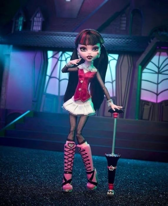 Монстр хай Дракулаура. Monster High Draculaura Reproduction g1