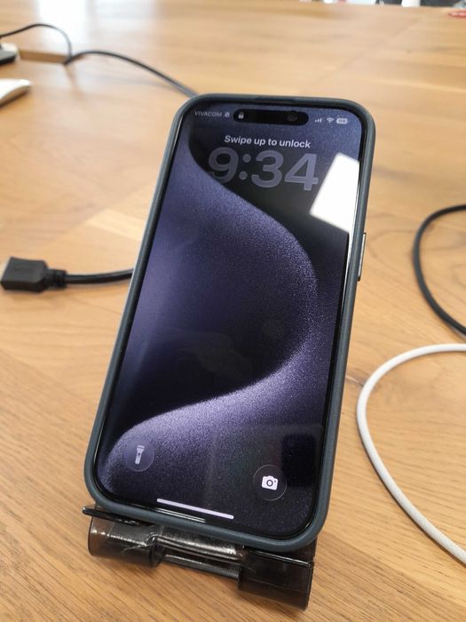 iPhone 15 Pro blue titanium 128GB