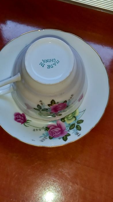 Vad set portelan fin chinezesc  cafea/ceai,4 cesti+4 farfurioare medii