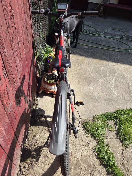 MTB Rockrider 520S Full‑Suspension, modificata electric