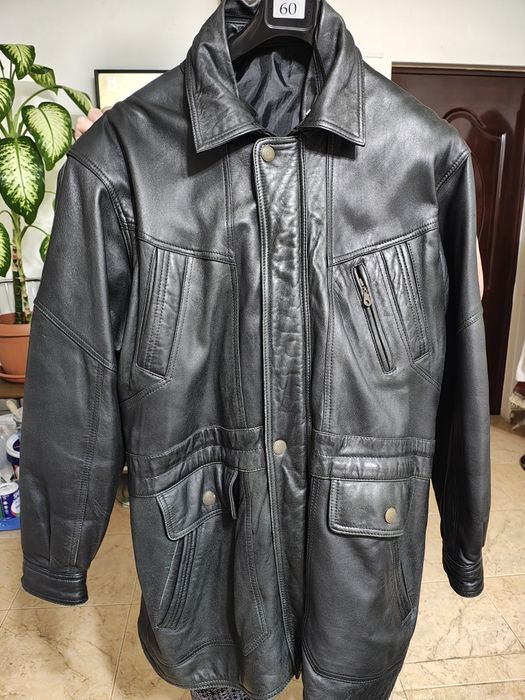 Haină piele naturala mărimea 54-56