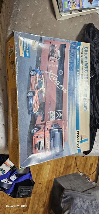 макет на кола и камион 1:24