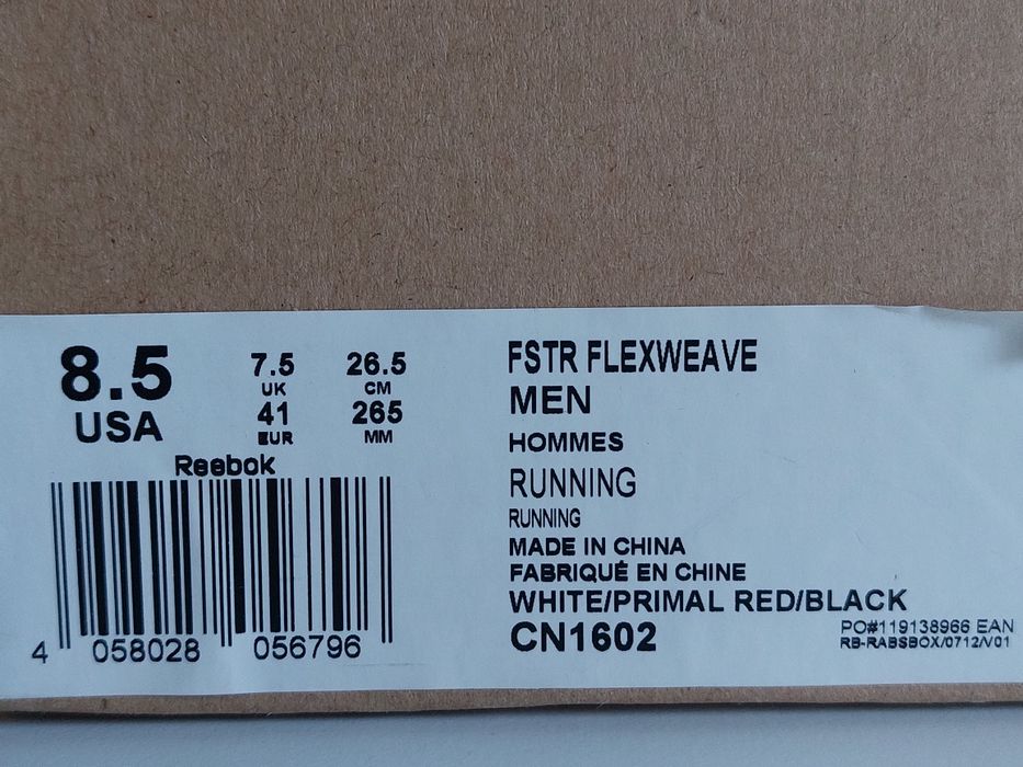 Маратонки Reebok Flexweave