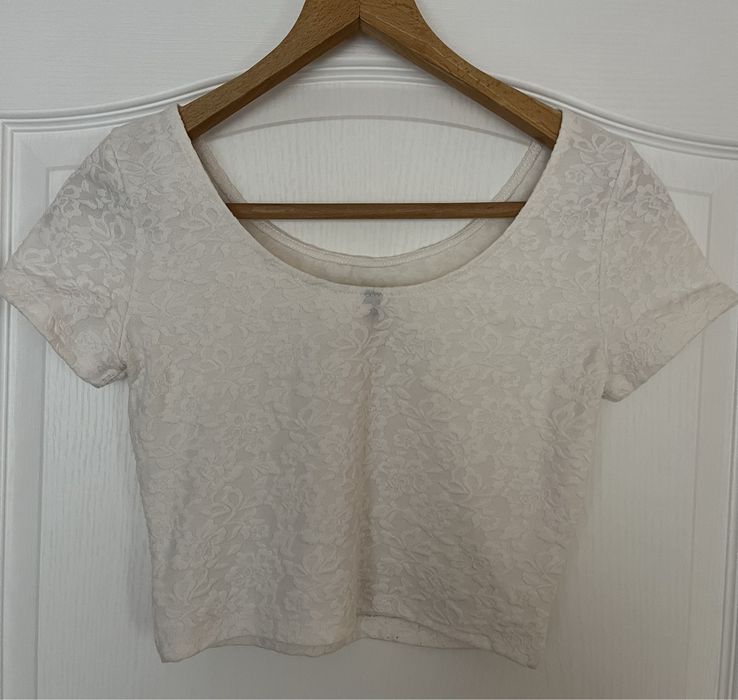 Официална блуза с къс ръкав