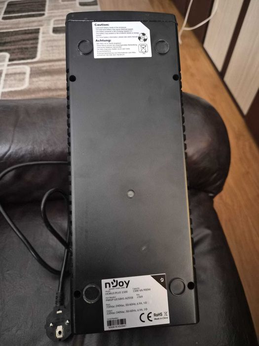 UPS nJoy Horus Plus 1500, 1500VA / 900W  nou