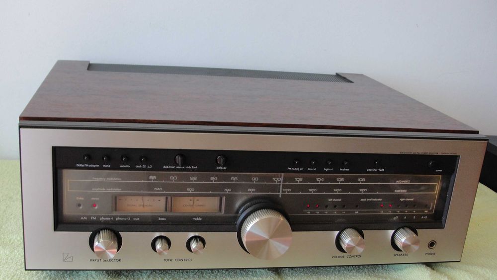 Receiver Amplituner Amplificator LUXMAN R1050 vs Pioneer Sansui