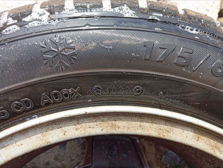 Зимни гуми с джанти за пежо R14 175/65