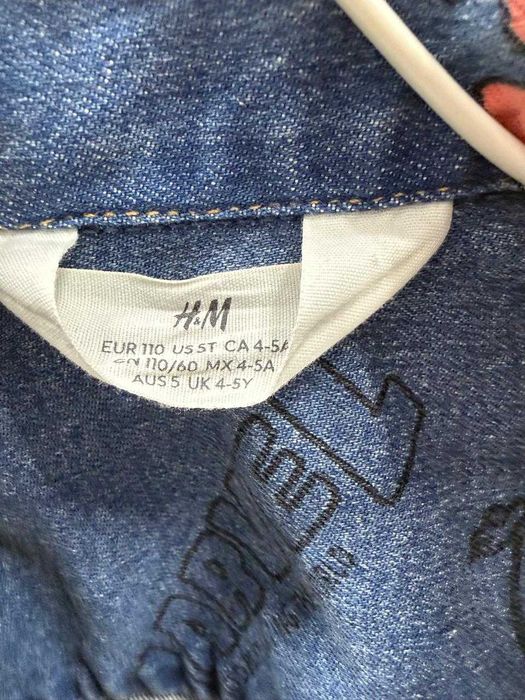 Джинсовая куртка H&M MARVEL