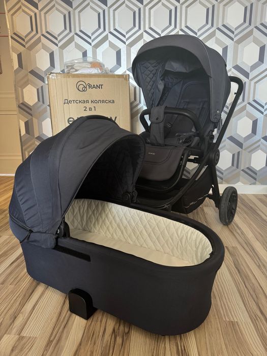 Коляска прогулочная 2 в 1 с люлькой