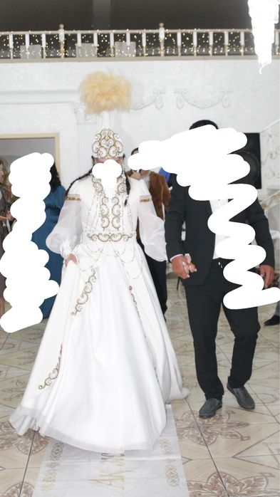 Ұзату, Той көйлек, свадебное платье