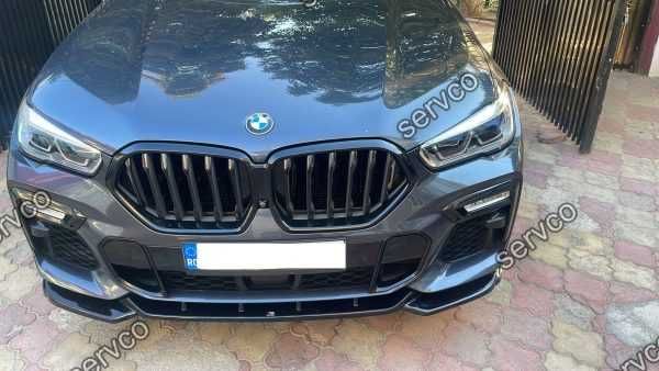 Prelungire bara fata BMW X6 G06 2019-2023 v1 Maxton Design