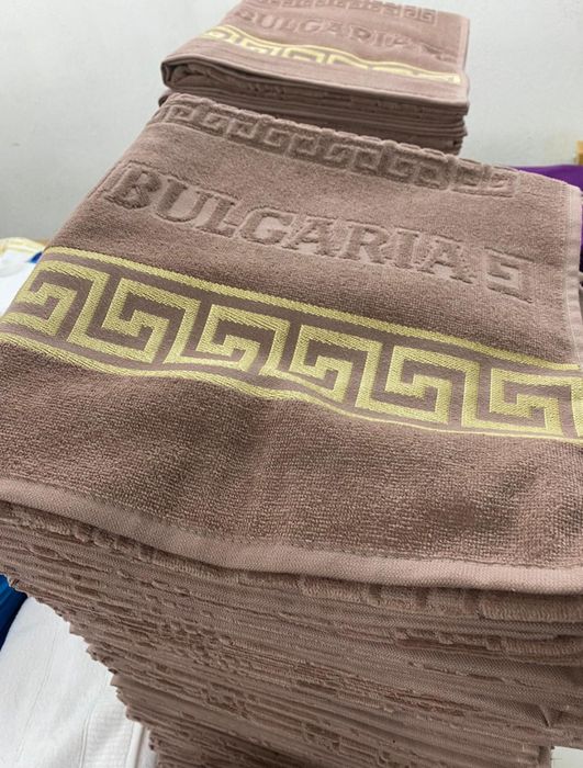 Голяма памучна хавлиена  кърпа, хавлия България, плажна и за бан