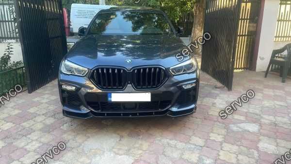Prelungire bara fata BMW X6 G06 2019-2023 v1 Maxton Design