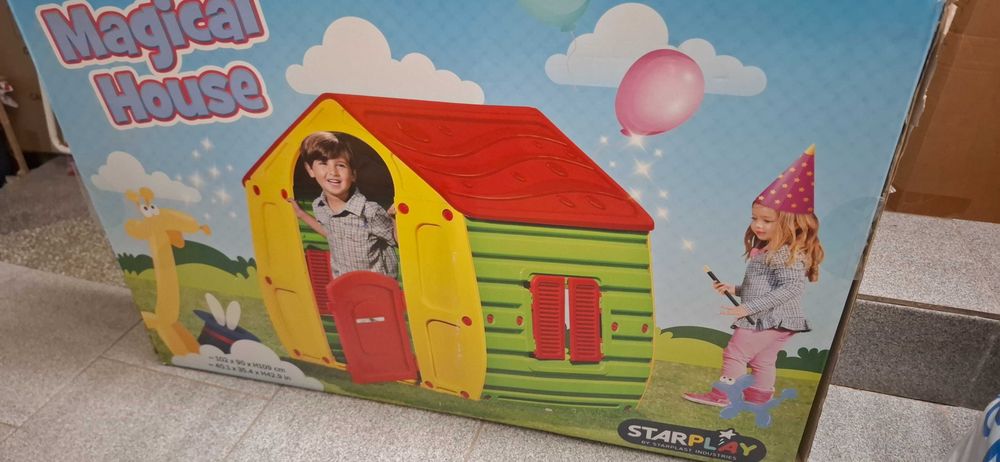 STARPLAST Градинска къща Magical House 102x90x109 см. Класическа