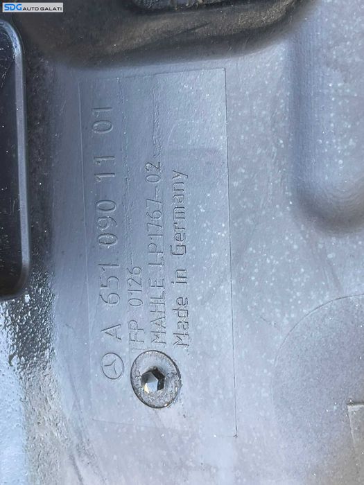 Carcasa Filtru Aer Mercedes Clasa C Class W204 C200 C220 C250 2.2 CDI 2011 - 2015 Cod A6510901101 A6510940320 [C4984]