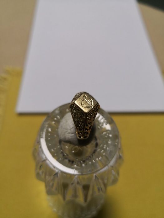 ПРЪСТЕН мъжки с ЯСПИС - красив, майсторски, ръчно изработен