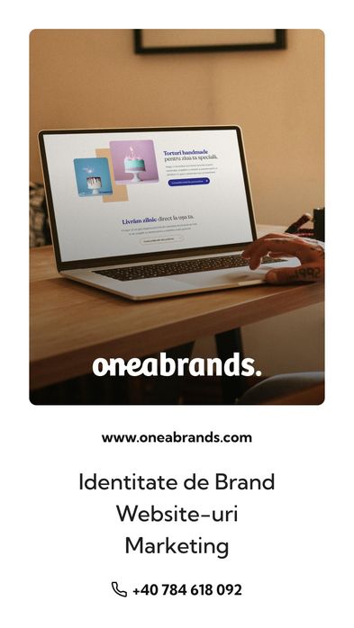 Servicii de creare website-uri,marketing,identitate de brand