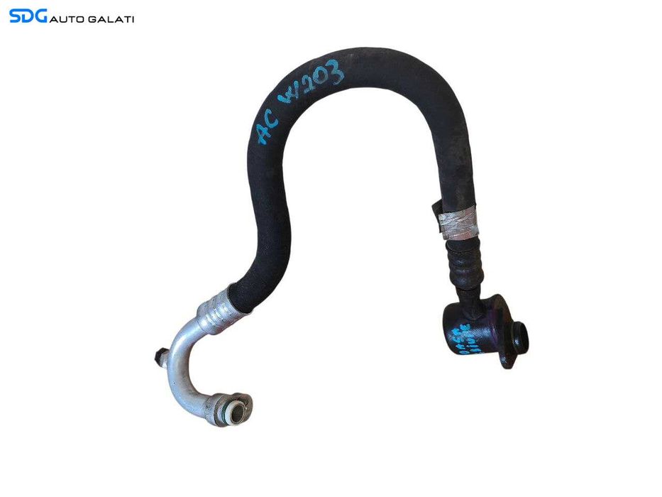 Furtun Conducta AC Aer Conditionat Mercedes Clasa C Class W203 2001 - 2007 Cod A1112306756 [LR1808]