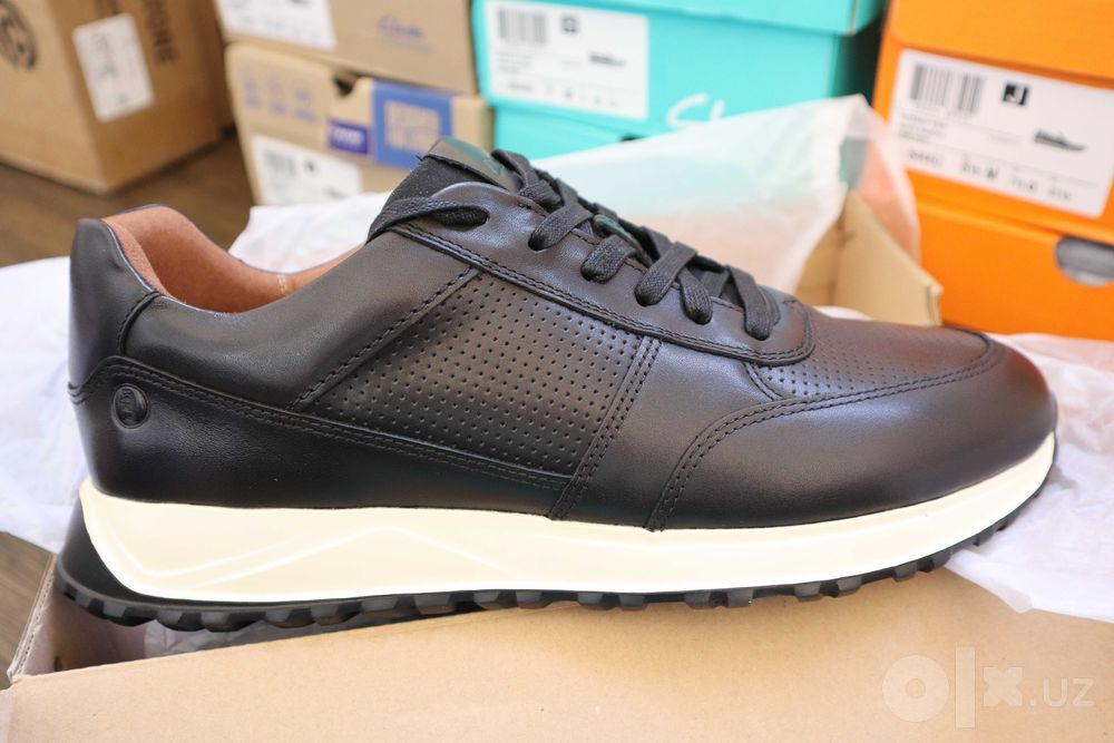 Мужские кожаные кроссовки Clarks Radwell Tie EU 42 оригинал