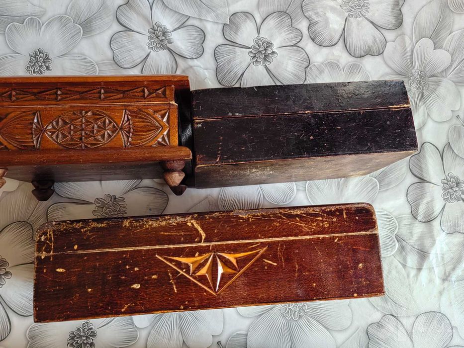 Шкатулка деревянная