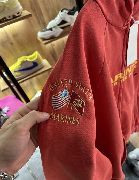 суитчър GRAILZ Project G/R USA Marines Faded Red